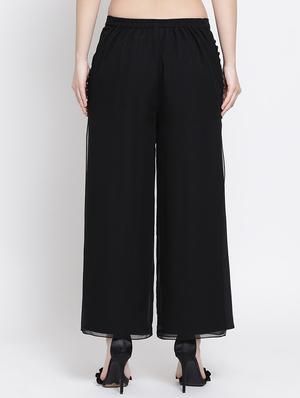 mid rise straight palazzo - 16618581 - Standard Image - 3