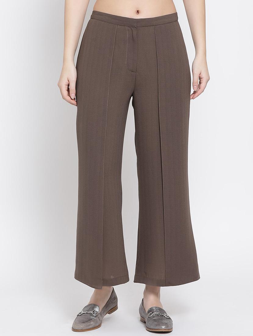 mid rise pleated trouser - 16618588 - Zoom Image - 1