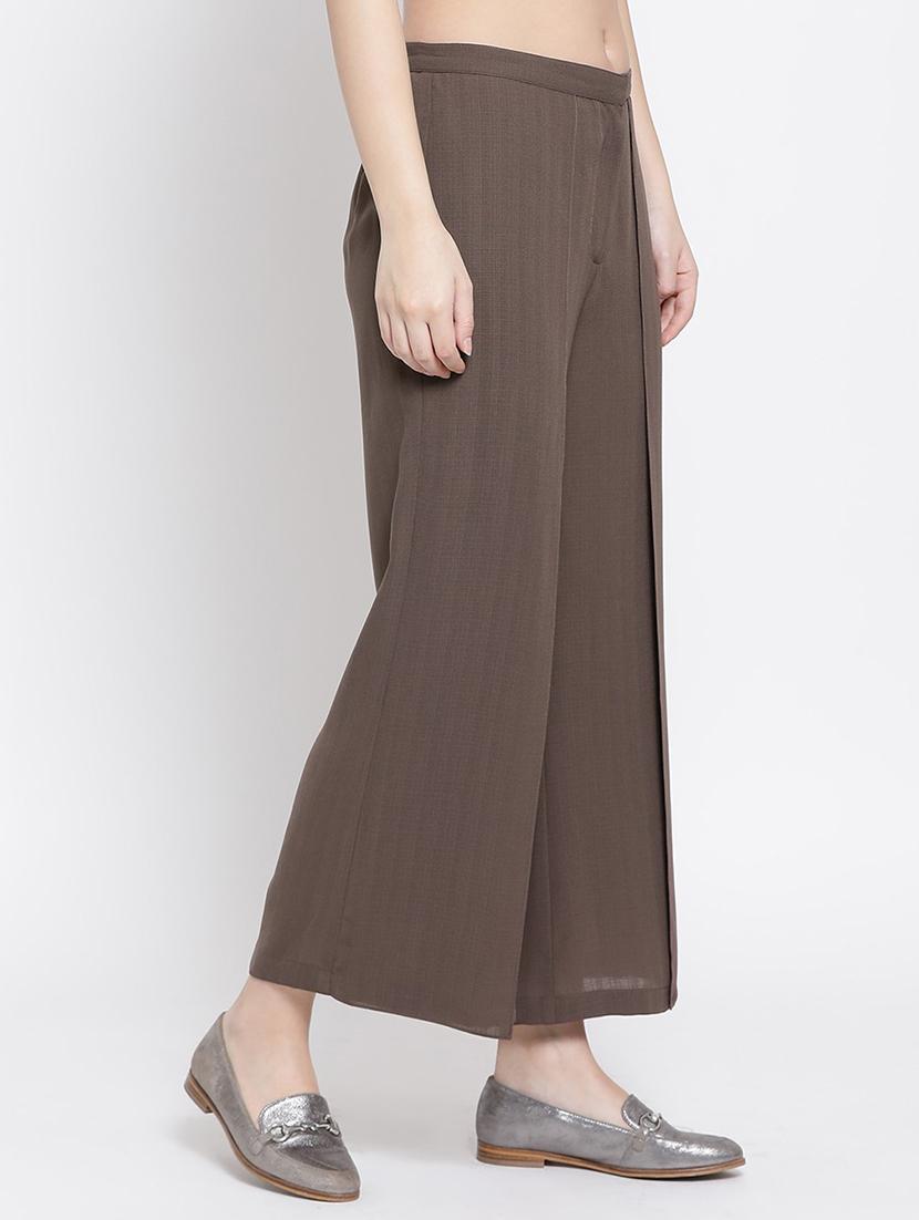 mid rise pleated trouser - 16618588 - Zoom Image - 2
