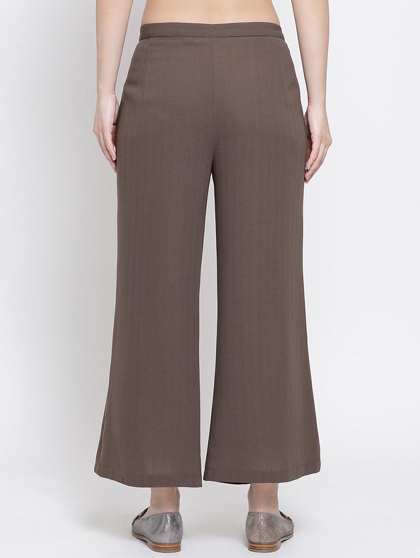 mid rise pleated trouser - 16618588 - Zoom Image - 3