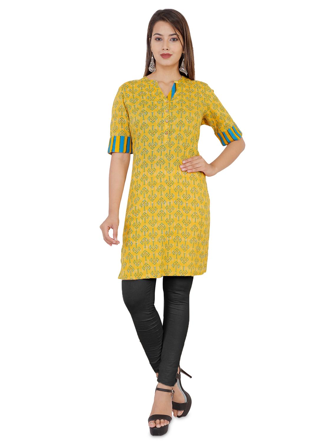 printed straight kurti - 16618742 - Zoom Image - 1