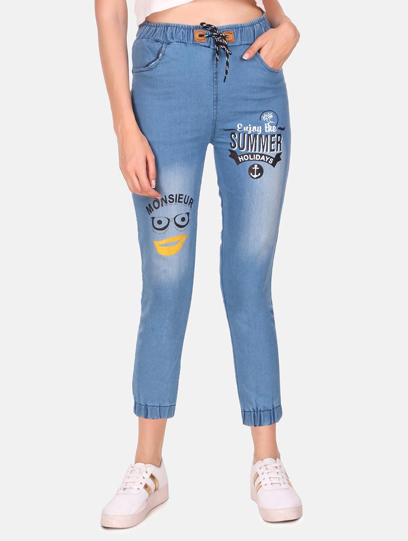 drawstring waist quirky jean - 16618778 - Zoom Image - 1