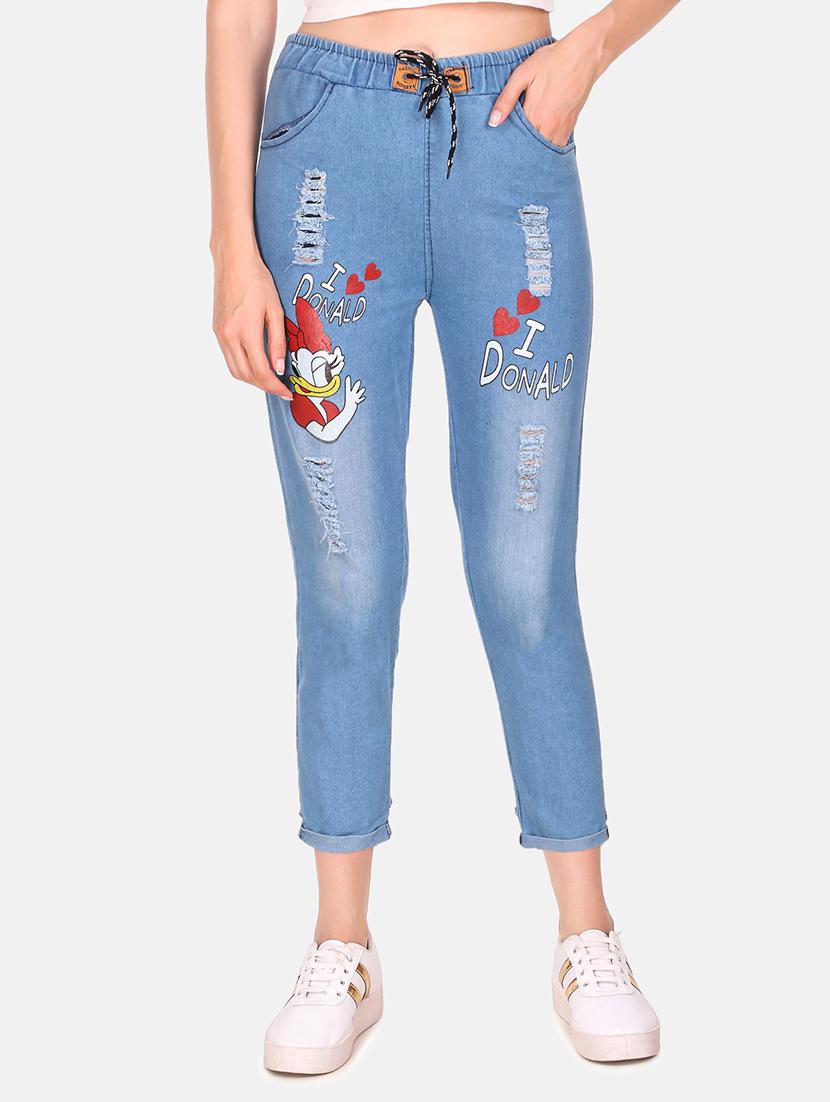 drawstring waist quirky jean - 16618784 - Zoom Image - 1