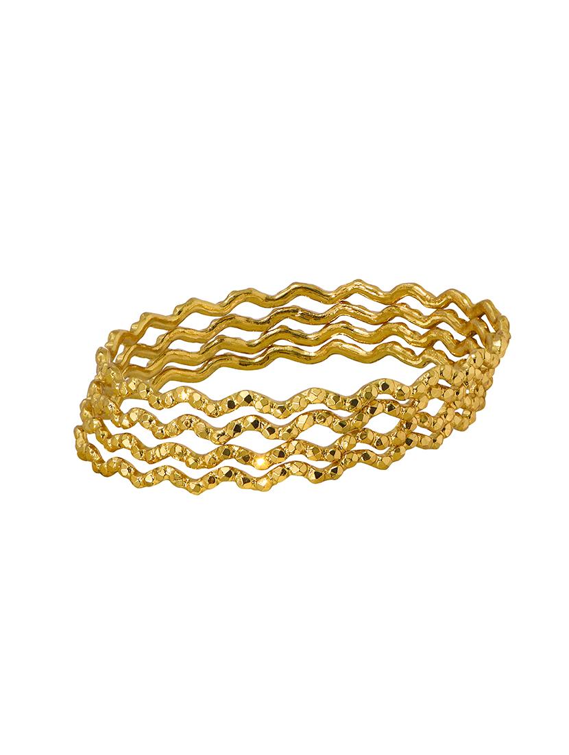 gold metal bangle - 16618910 - Zoom Image - 1