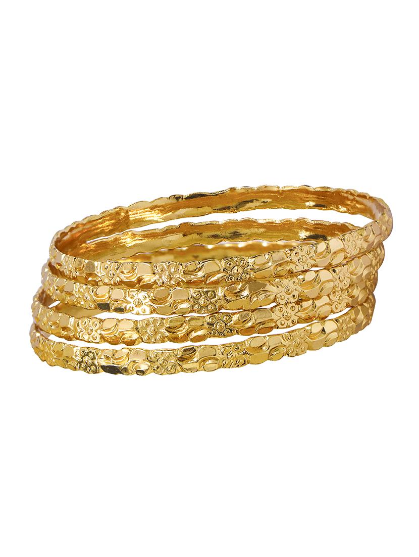 gold metal bangle - 16618913 - Zoom Image - 1