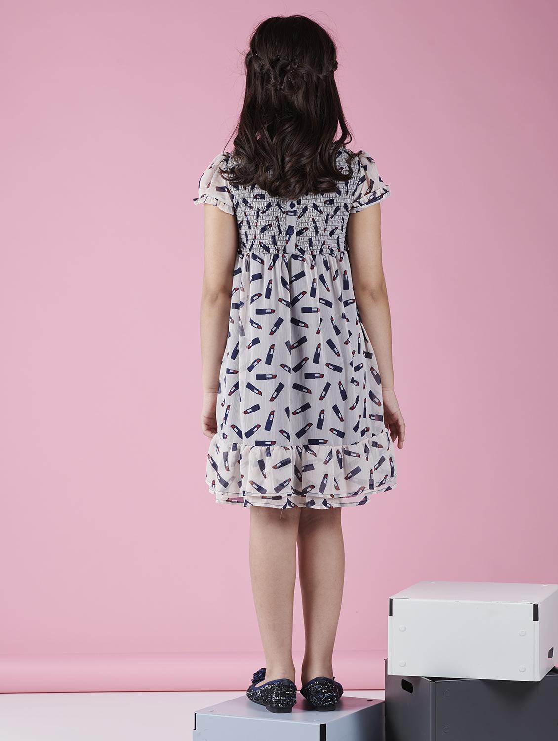 smock detail a-line frock - 16618953 - Zoom Image - 2