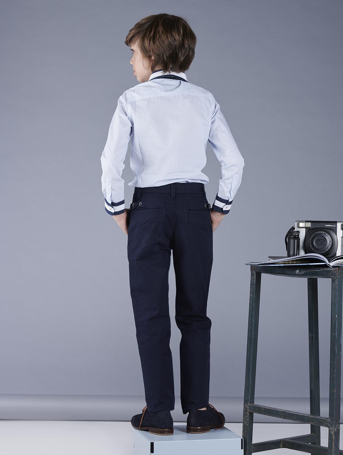 white cotton shirt - 16619001 - Zoom Image - 2