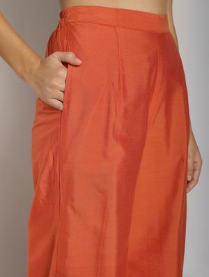 kalidaar solid kurta palazzo set - 16619283 - Standard Image - 5