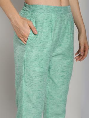 self-design kurti with pant set - 16619307 - Standard Image - 5