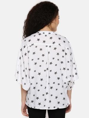 kimono sleeved quirky shirt - 16619315 - Standard Image - 4