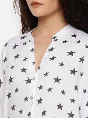 kimono sleeved quirky shirt - 16619315 - Standard Image - 5
