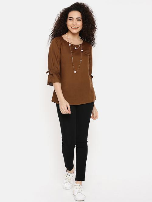 tie not sleeved solid top - 16619325 - Standard Image - 1