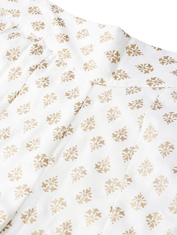 bock printed flared palazzo - 16619606 - Zoom Image - 5