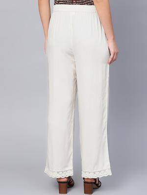 solid straight palazzo - 16619609 - Standard Image - 3