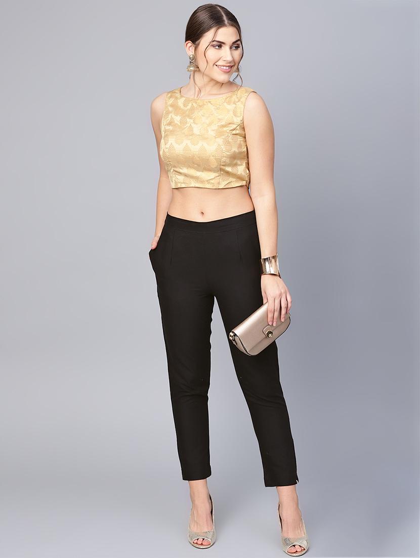 solid straight tapered pant - 16619614 - Zoom Image - 4