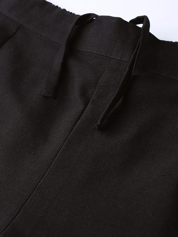 solid straight tapered pant - 16619614 - Zoom Image - 5