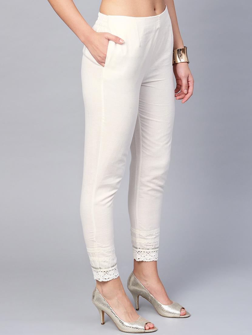solid straight tapered pant - 16619621 - Zoom Image - 2