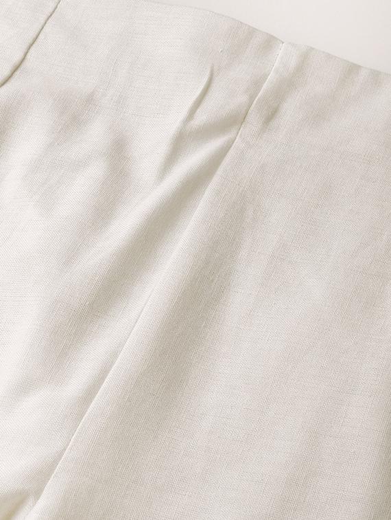 solid straight tapered pant - 16619621 - Zoom Image - 5