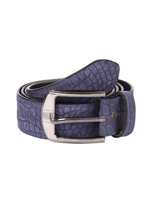 purple leather belt - 16619883 - Standard Image - 1