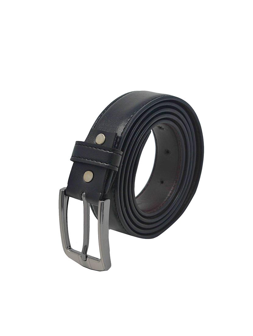 black leatherette belt - 16619887 - Zoom Image - 2