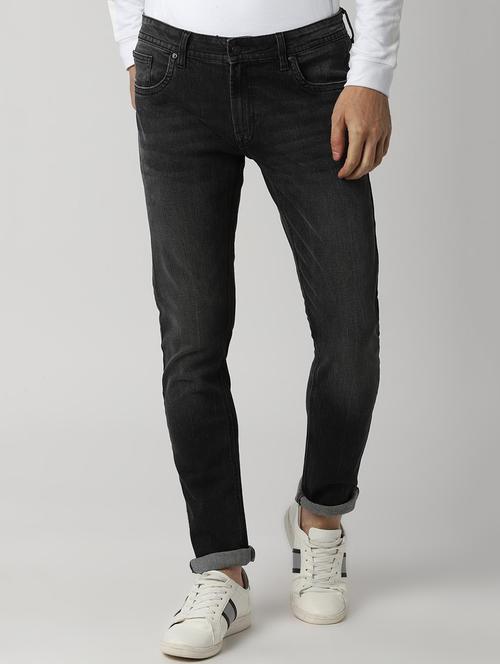 black light washed denim jeans - 16619995 - Standard Image - 1