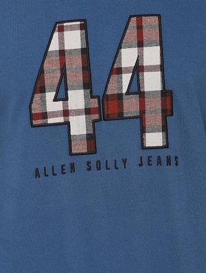 blue typographic chest print sweatshirt - 16620125 - Standard Image - 4
