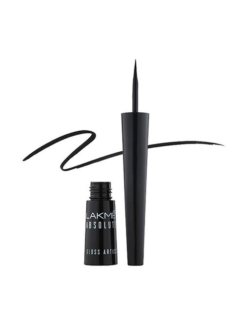 lakme absolute gloss artist eye liner, black - 16620590 - Standard Image - 1