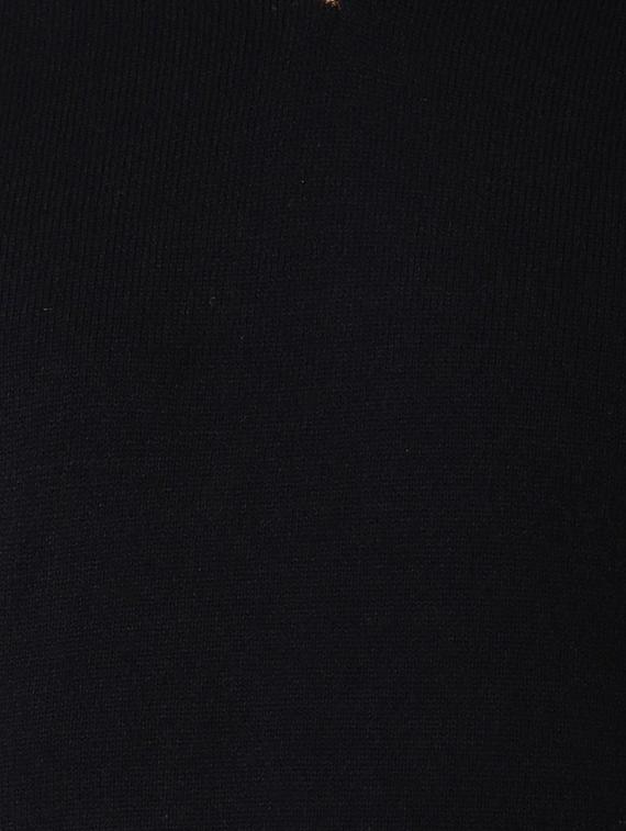 black solid pullover - 16620737 - Zoom Image - 5