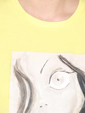 crew neck graphic print tee - 16620777 - Standard Image - 5
