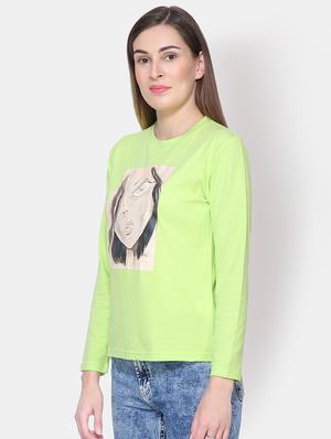 crew neck graphic print tee - 16620779 - Standard Image - 2