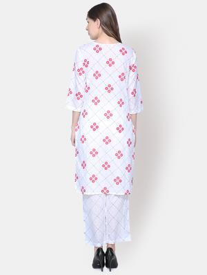 floral kurta pant set - 16620791 - Standard Image - 3