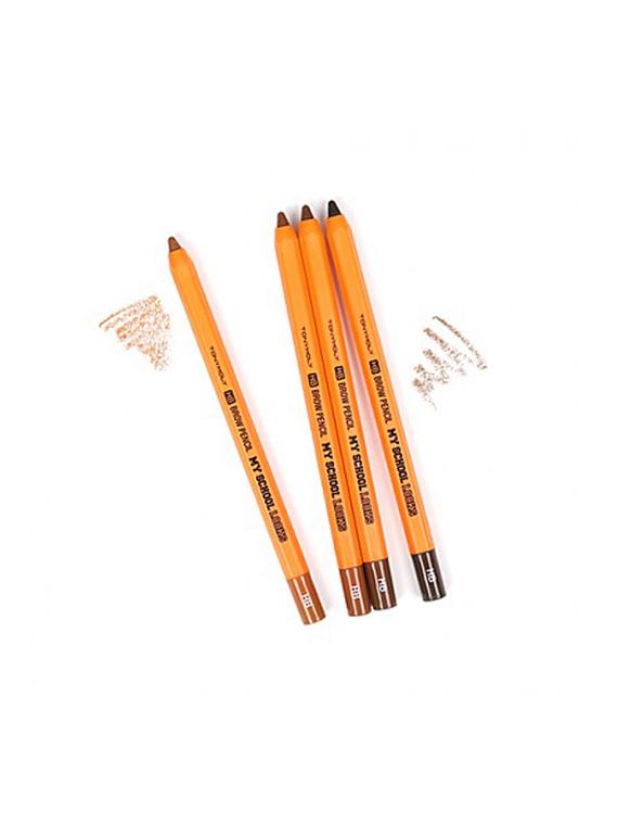 tonymoly my school looks hb brow pencil #03 real deal brown - 16624060 - Zoom Image - 1