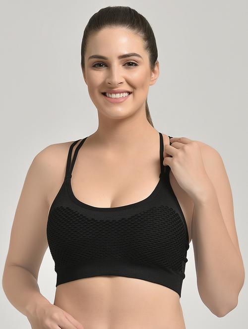 racer back sports bra - 16624648 - Standard Image - 1