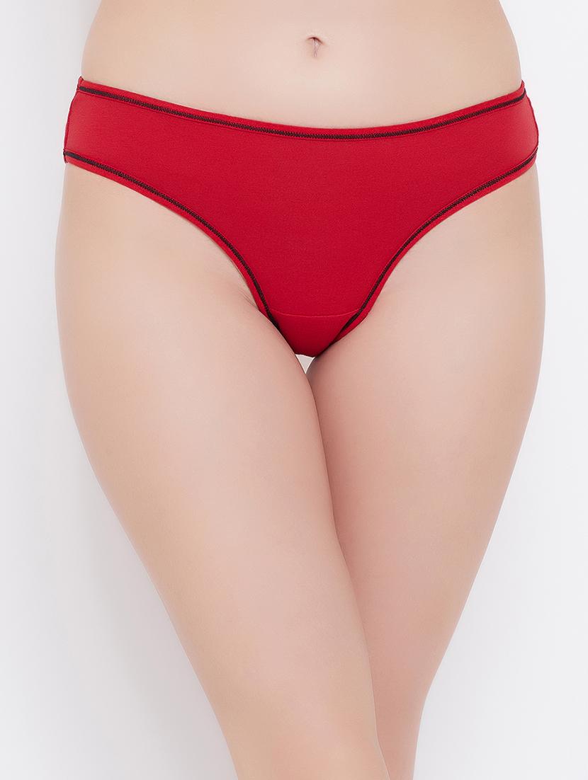 mid rise solid bikini panty - 16628125 - Zoom Image - 1