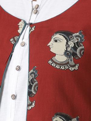 printed combo jacket - 16629720 - Standard Image - 4
