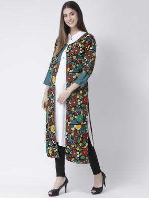 printed combo jacket - 16629720 - Standard Image - 6