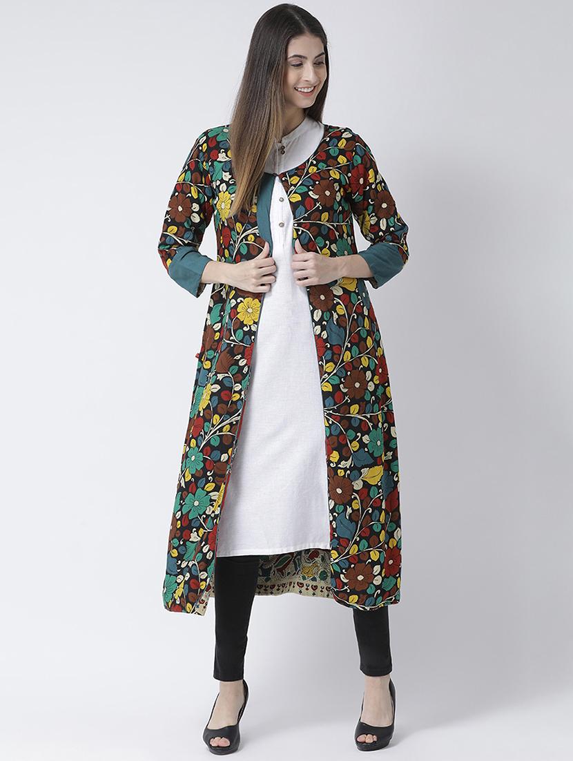 printed combo jacket - 16629720 - Zoom Image - 5