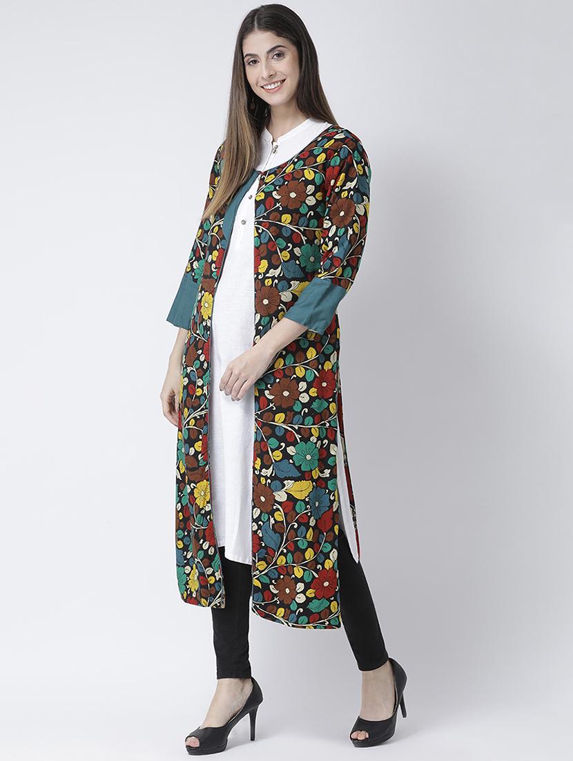 printed combo jacket - 16629720 - Zoom Image - 6