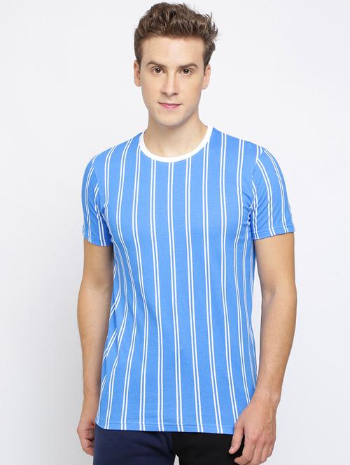 blue striped t-shirt - 16629756 - Standard Image - 1