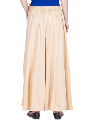tie knot waist flared palazzo - 16629944 - Standard Image - 3