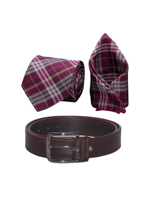 multi colored leather belt - 16630398 - Standard Image - 1