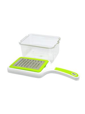 multipurpose plastic vegetable chopper, slicer, grater, chipser and juicer with stainless steel blades - 16630750 - Standard Image - 4