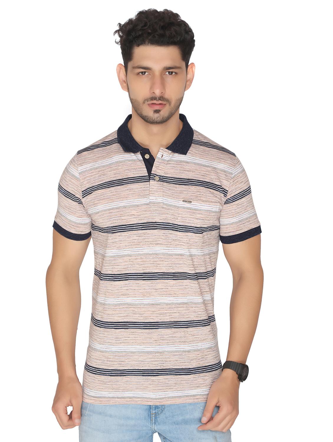 pink striped t-shirt - 16631102 - Zoom Image - 1