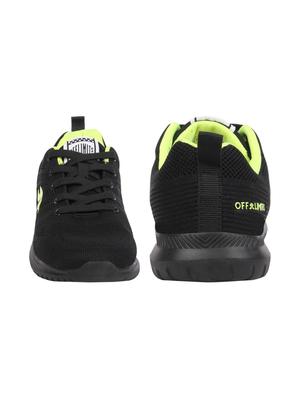 black laces sport shoe - 16631502 - Standard Image - 3