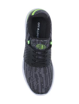 black laces sport shoe - 16631508 - Standard Image - 4