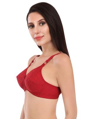 bow patch embroidered bra - 16631588 - Standard Image - 2