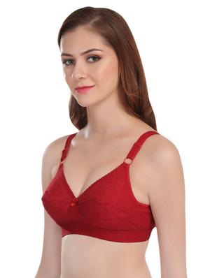 bow patch embroidered bra - 16631595 - Standard Image - 2