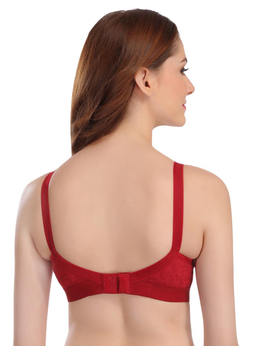 bow patch embroidered bra - 16631595 - Zoom Image - 3