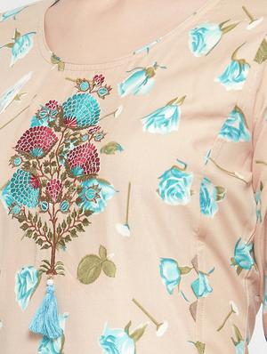 floral kurta palazzo set - 16632108 - Standard Image - 4