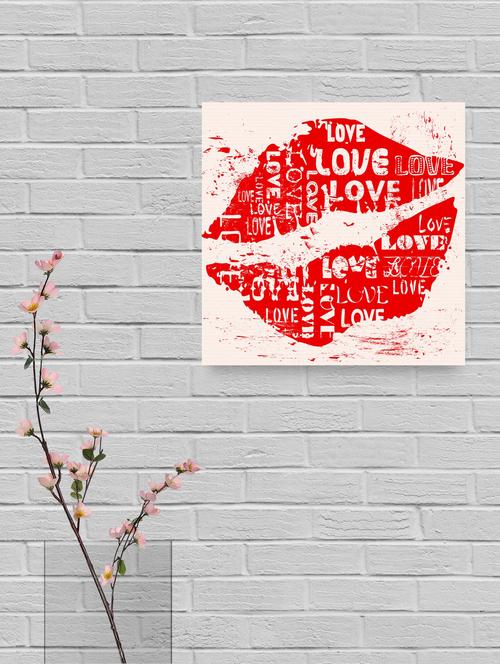 modern art cotton canvas framed painting - 16632919 - Standard Image - 1